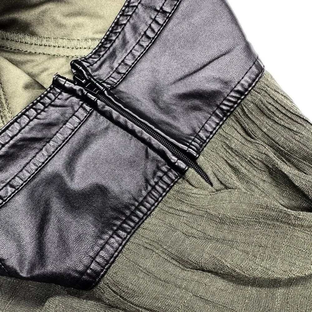 Amy Byer Olive Skort (M 10/12)
